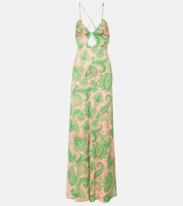  Etro Etro Halterneck Maxi Dress 