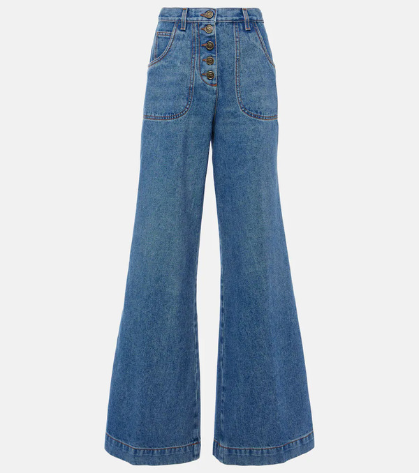  Etro Etro High-rise Flared Jeans 