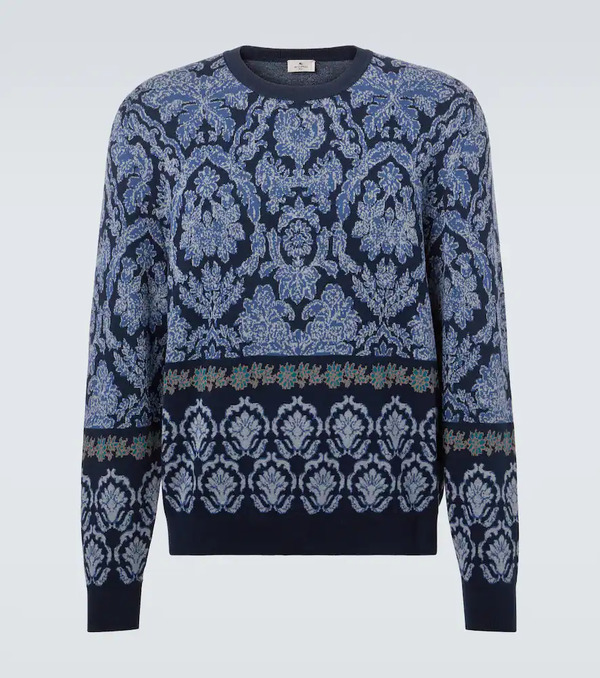  Etro Etro Intarsia Cotton Sweater 