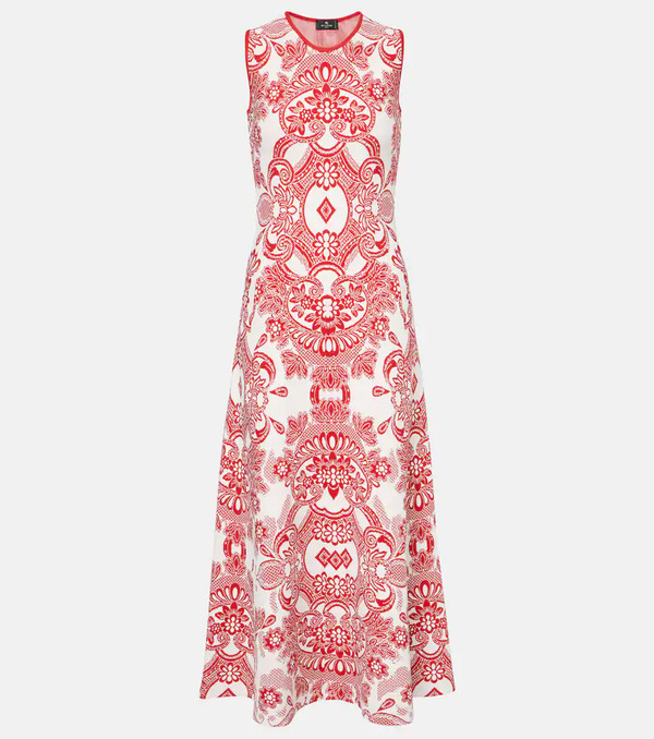  Etro Etro Jacquard Midi Dress 