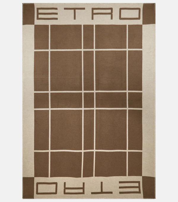  Etro Etro Jacquard Silk Throw 