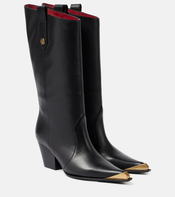  Etro Etro Leather Cowboy Boots 