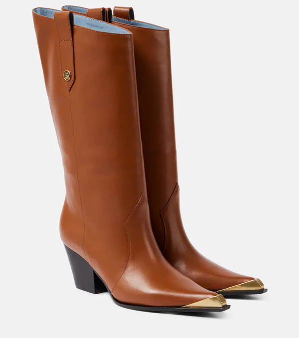  Etro Etro Leather Cowboy Boots 