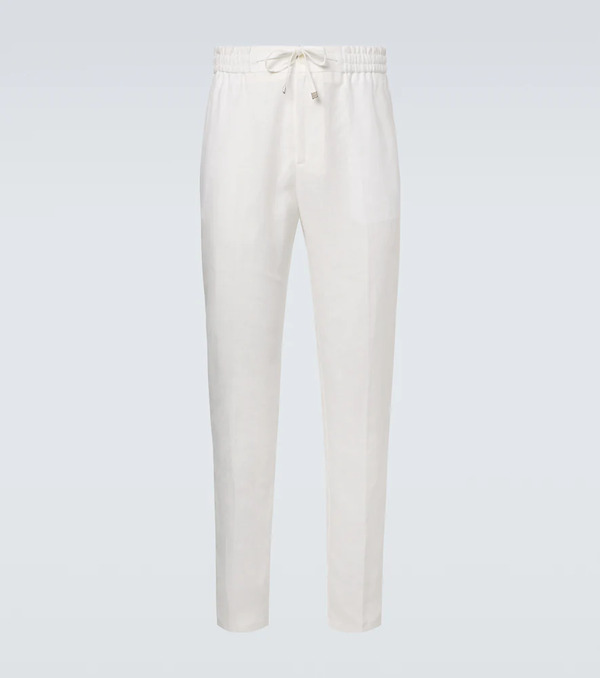  Etro Etro Linen Slim Pants 