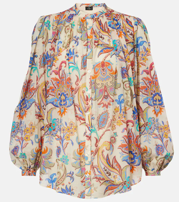  Etro Etro Paisley Cotton Blouse 