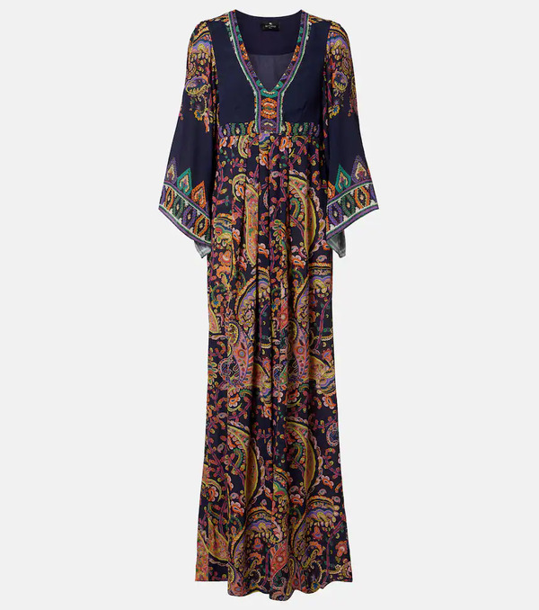  Etro Etro Paisley Maxi Dress 