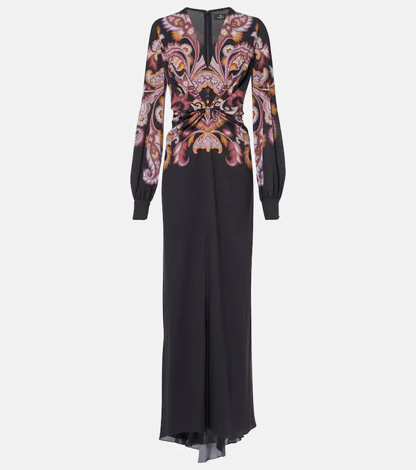  Etro Etro Paisley Sable Maxi Dress 