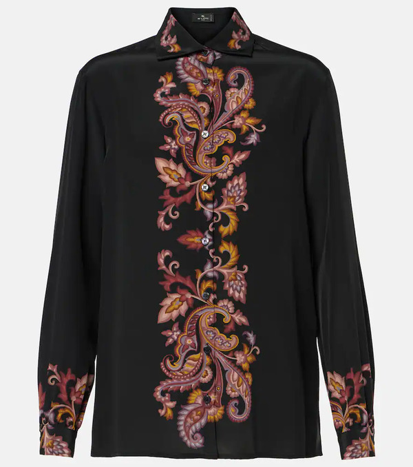  Etro Etro Paisley Silk Shirt 