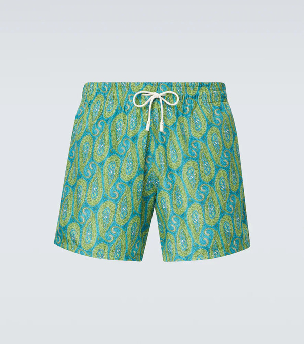  Etro Etro Paisley Swim Trunks 