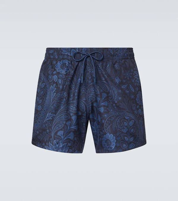  Etro Etro Paisley Swim Trunks 