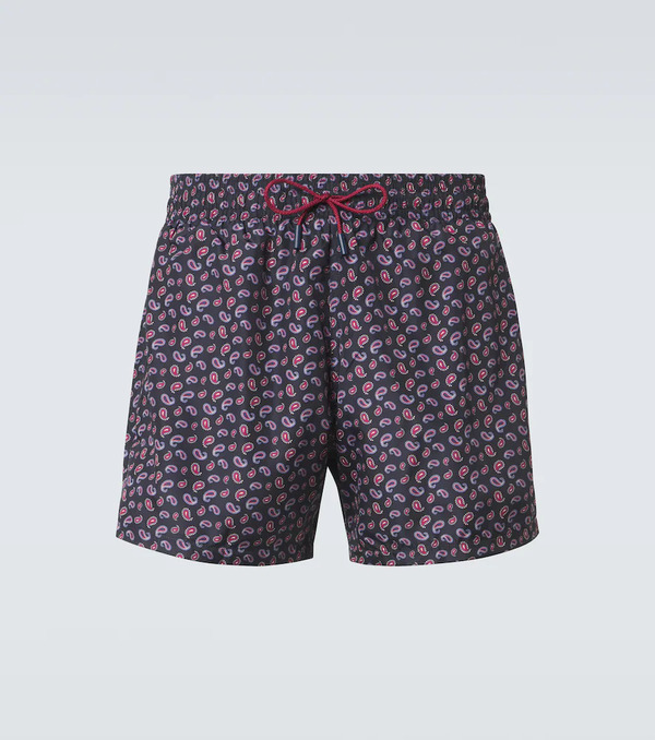  Etro Etro Paisley Swim Trunks 