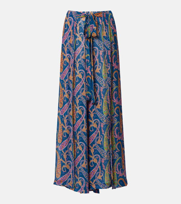  Etro Etro Paisley Wide-leg Pants 