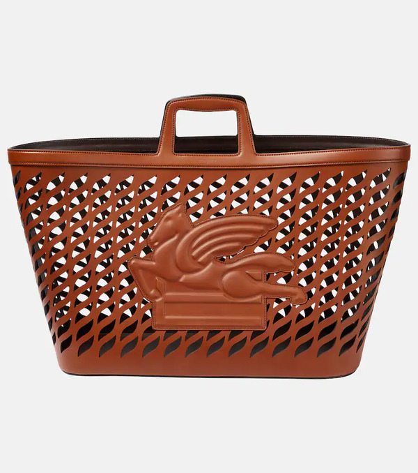  Etro Etro Pegaso Leather Blanket Holder 