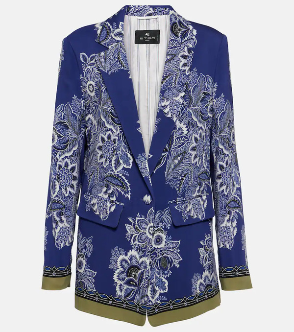  Etro Etro Printed Blazer 