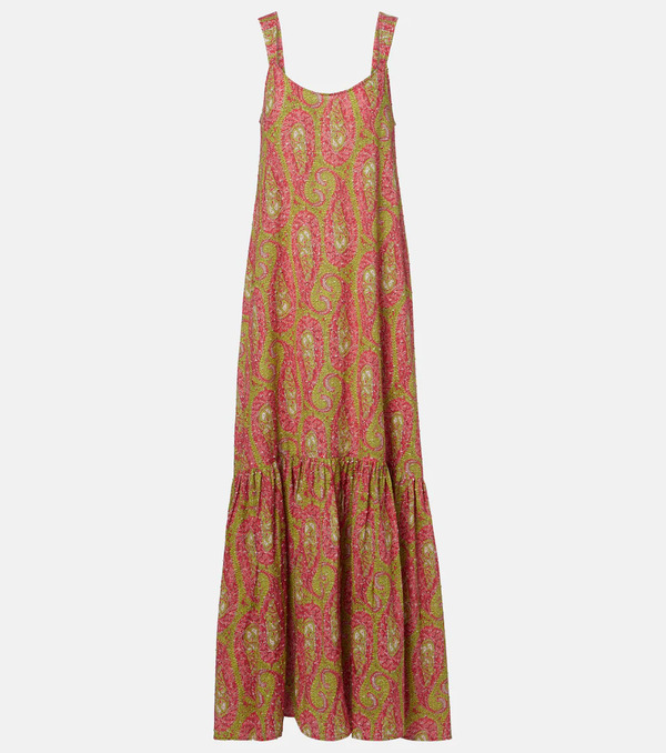  Etro Etro Printed Cotton Maxi Dress 