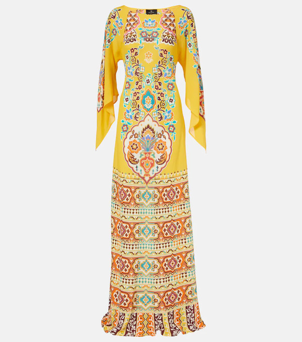  Etro Etro Printed Maxi Dress 