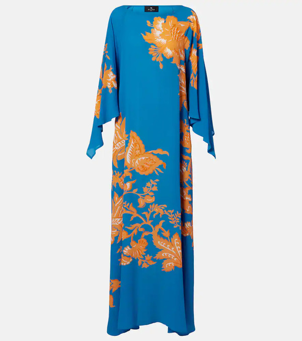  Etro Etro Printed Maxi Dress 