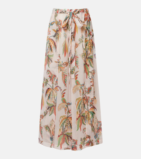  Etro Etro Printed Maxi Skirt 