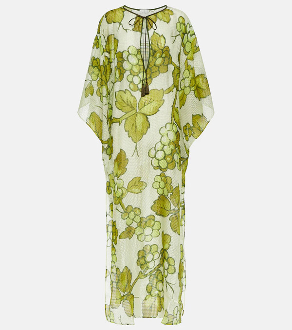  Etro Etro Printed Silk Kaftan 