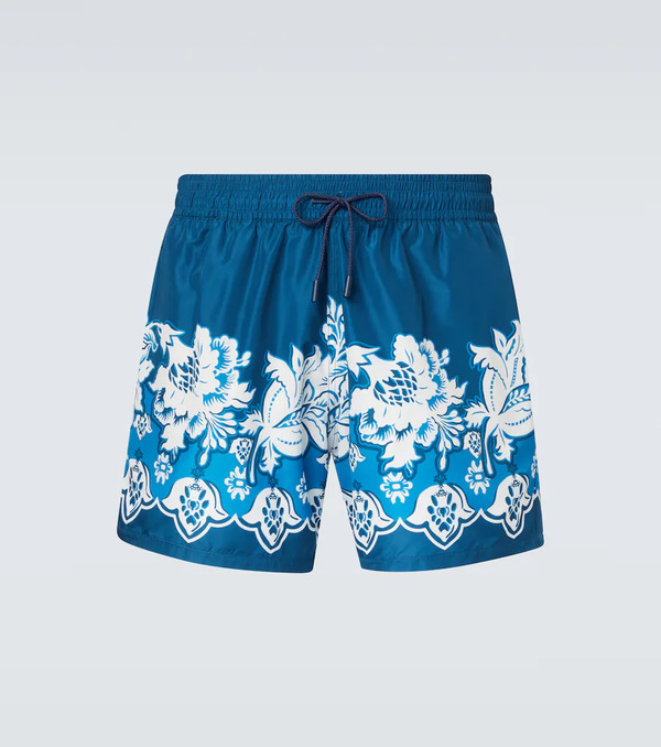  Etro Etro Printed Swim Trunks 