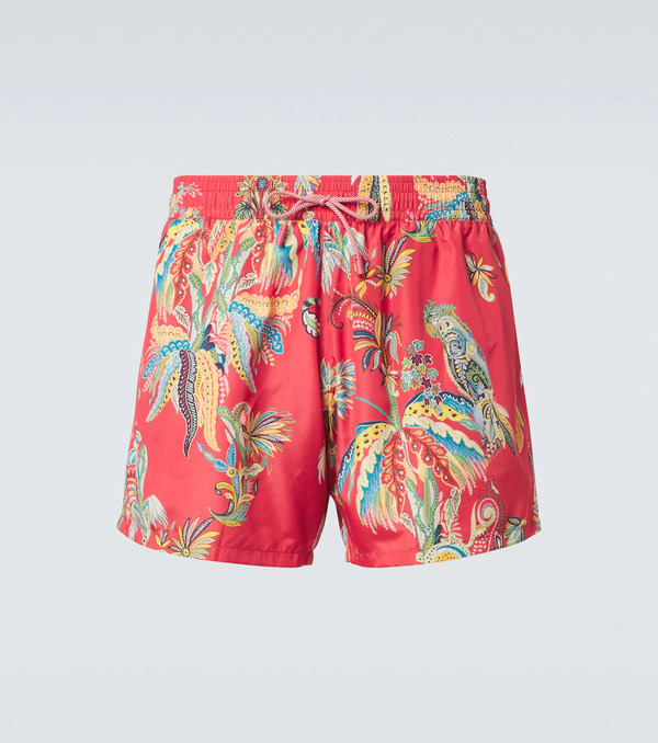  Etro Etro Printed Swim Trunks 