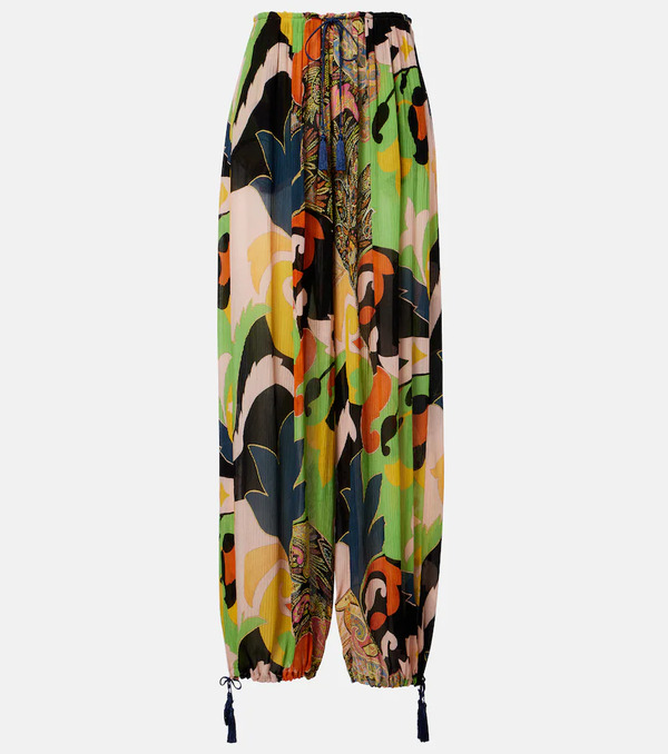  Etro Etro Printed Wide-leg Pants 