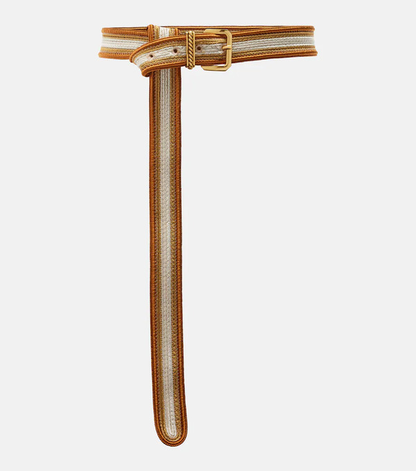  Etro Etro Striped Woven Belt 