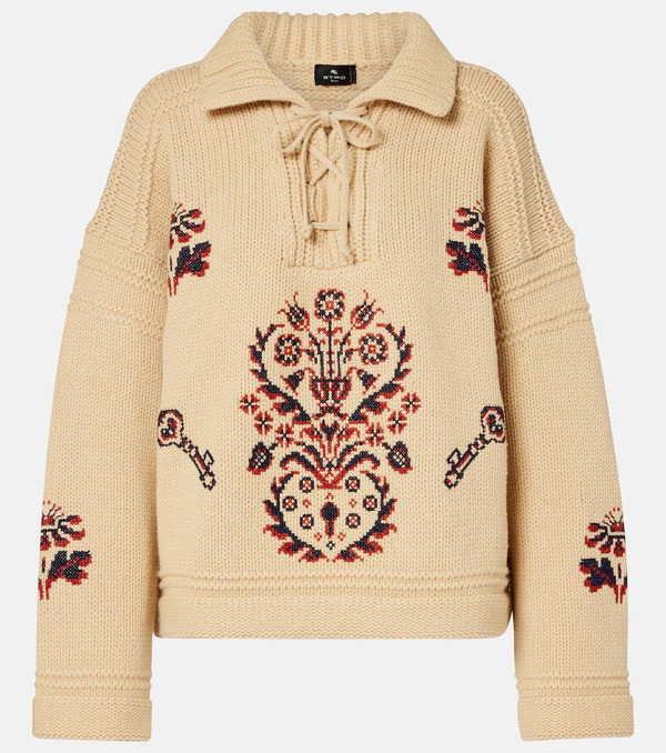  Etro Etro Wool And Cashmere Sweater 