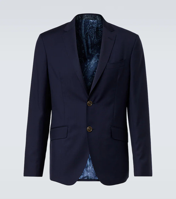  Etro Etro Wool Blazer 