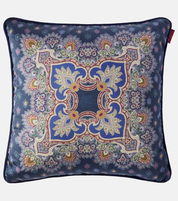  Etro Etro Zahir Printed Cotton Cushion 