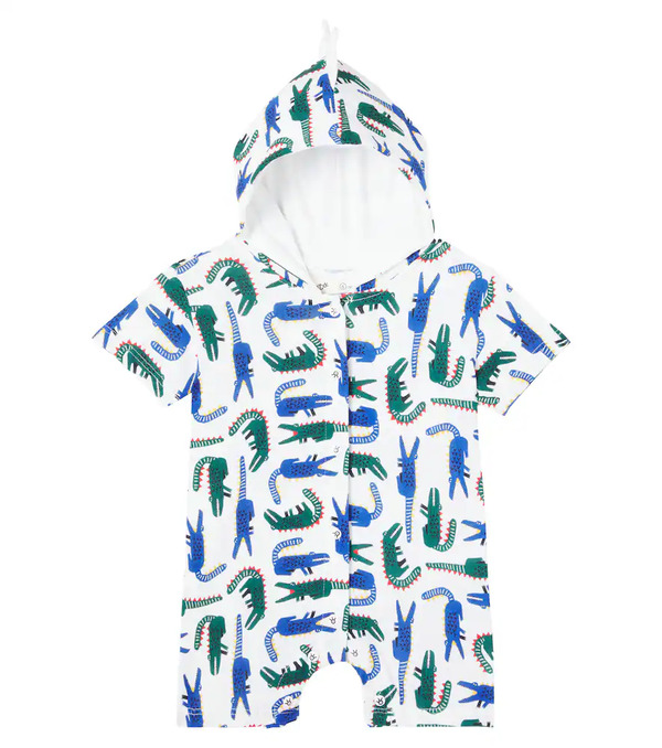  Fabula Fabula Baby Jacassauro Printed Playsuit 