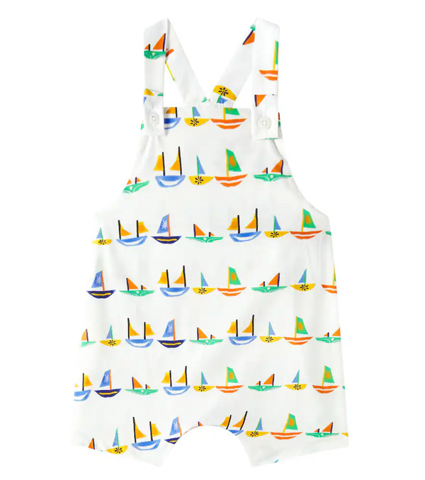  Fabula Fabula Baby Printed Cotton Playsuit 