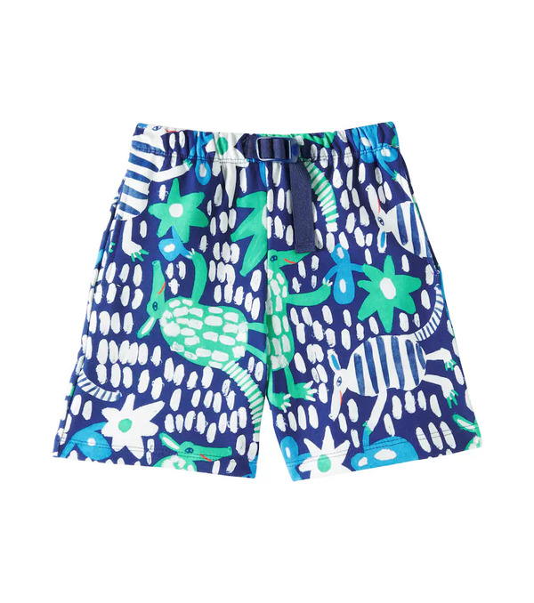  Fabula Fabula Printed Cotton-blend Bermuda Shorts 