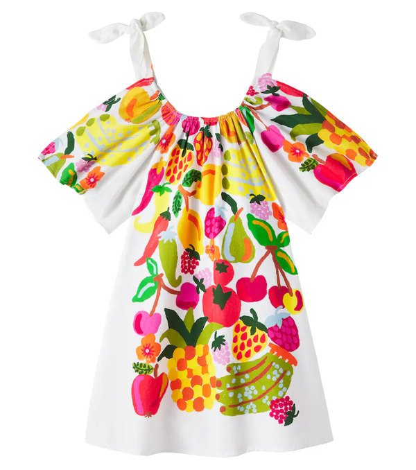  Fabula Fabula Printed Cotton-blend Dress 