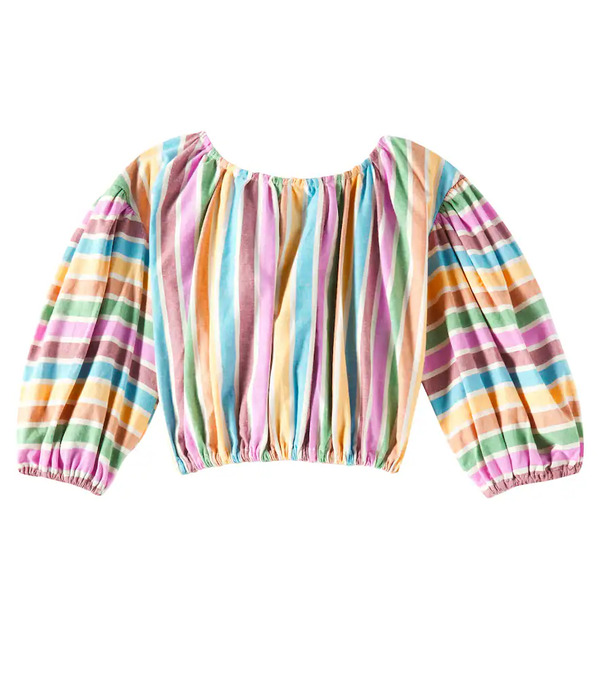  Fabula Fabula Striped Cotton Blouse 