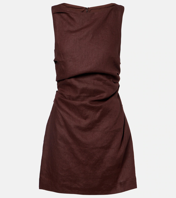  Faithfull Faithfull Aloisa Linen Minidress 