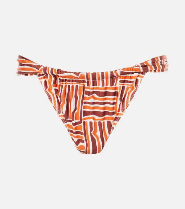  Faithfull Faithfull Andez Printed Low-rise Bikini Bottoms 