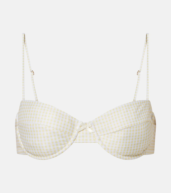  Faithfull Faithfull Arelli Gingham Bikini Top 