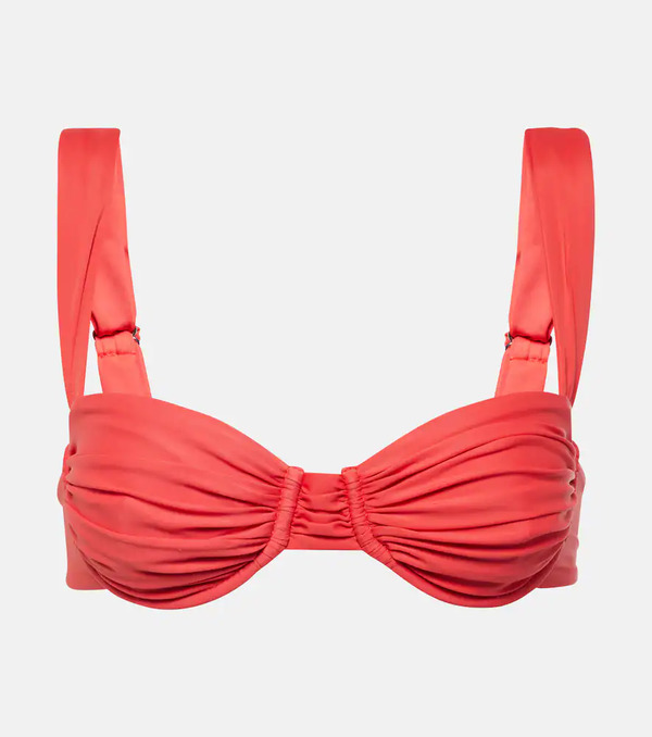  Faithfull Faithfull Balconette Ruched Bikini Top 