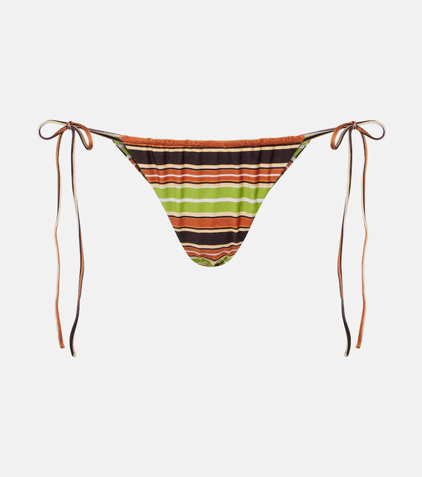  Faithfull Faithfull Bruna Striped Bikini Bottoms 