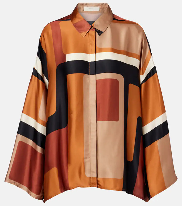  Faithfull Faithfull Cora Printed Satin Shirt 