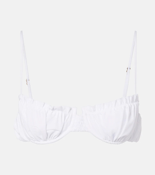  Faithfull Faithfull Esterel Ruched Bikini Top 