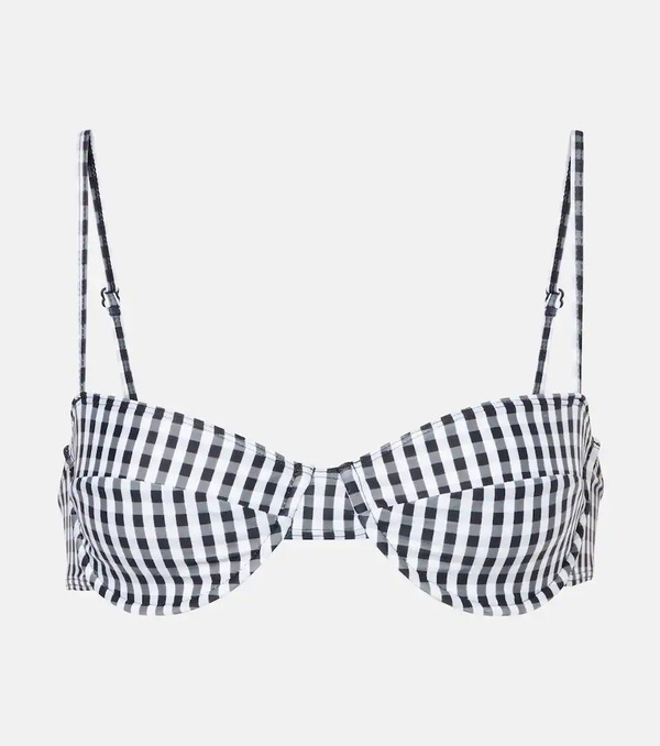  Faithfull Faithfull Farrah Gingham Bikini Top 