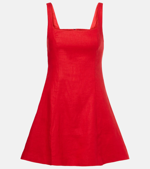  Faithfull Faithfull Felice Linen Minidress 