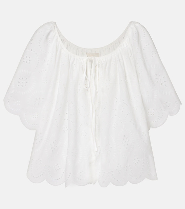  Faithfull Faithfull Fondaco Broderie Anglaise Top 