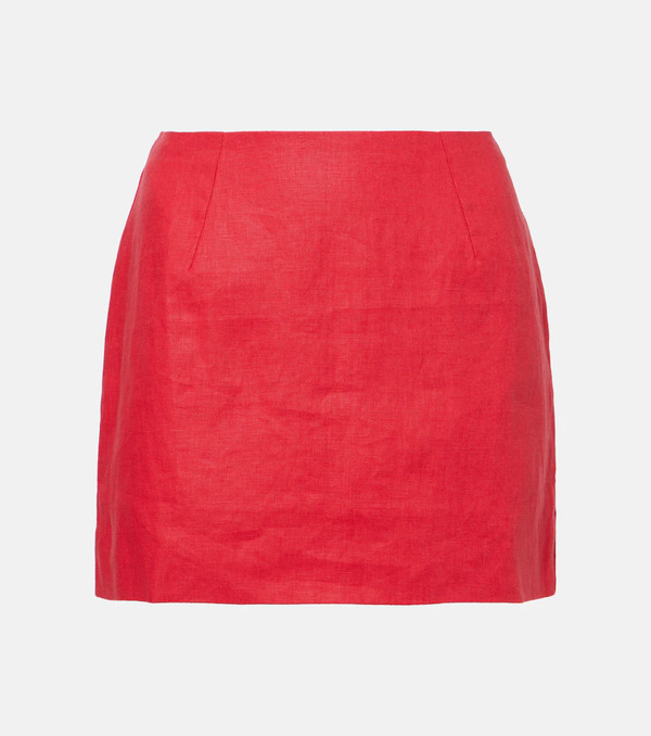  Faithfull Faithfull Jane Linen Miniskirt 