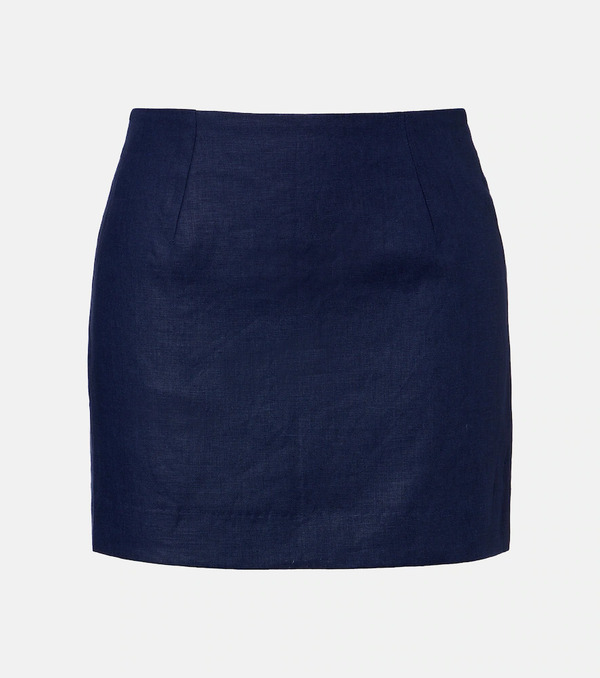  Faithfull Faithfull Jane Linen Miniskirt 
