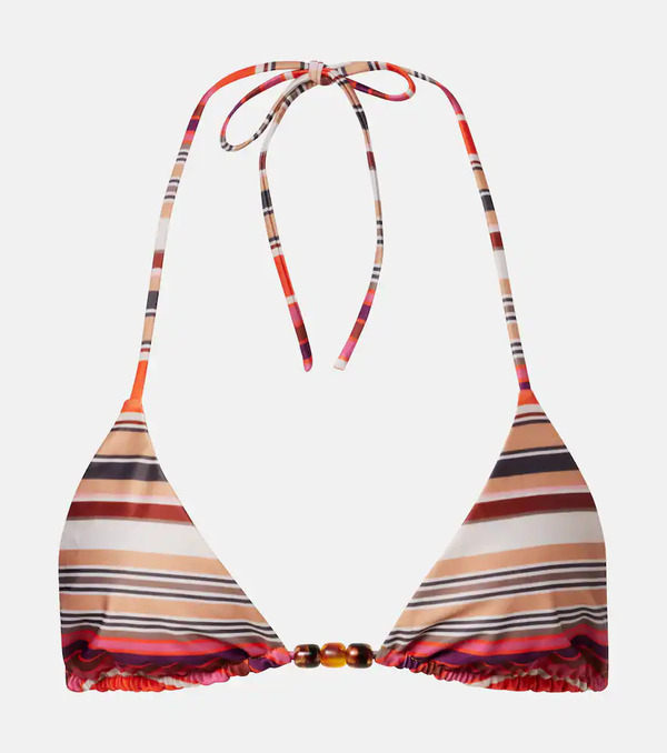  Faithfull Faithfull Leone Striped Bikini Top 