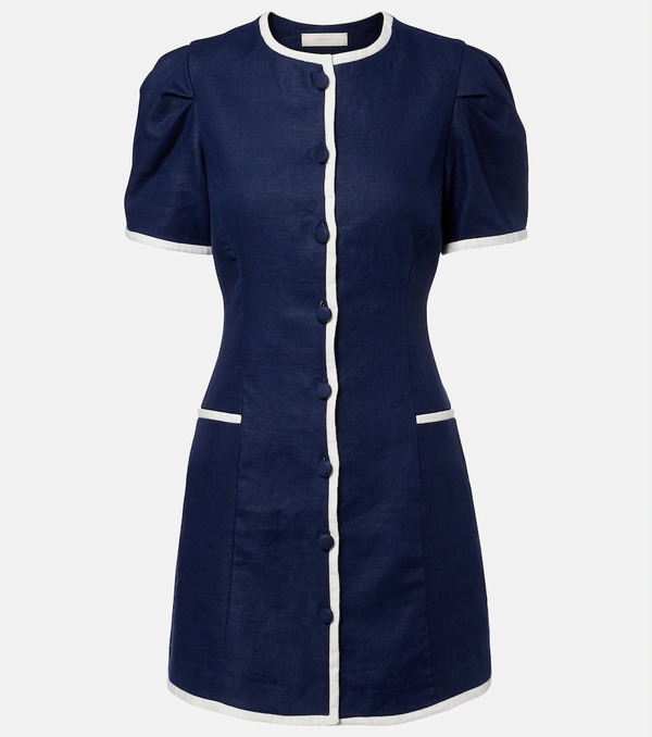  Faithfull Faithfull Madeline Linen Minidress 