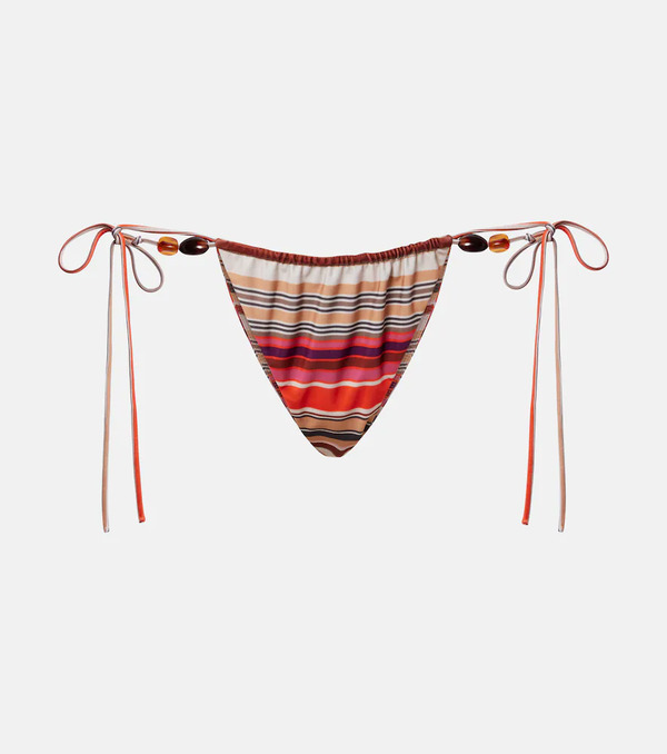  Faithfull Faithfull Ombra Striped Bikini Bottoms 
